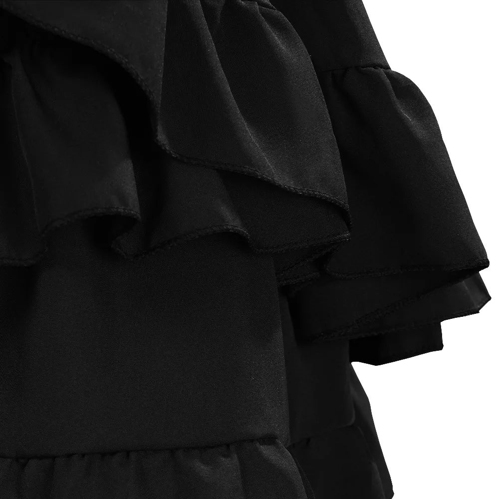 Victorian Costume with Renaissance Elements Dress Stylish Arrival European Multiple Layers Costume for Women Female Garment