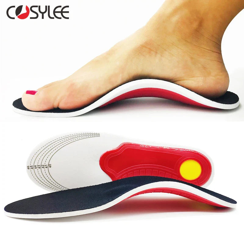 Semelle intérieure orthopédique Support de voûte plantaire semelles orthopédiques pour pieds plats pour soulager la pression du mouvement de l'air coussin d'amortissement semelle intérieure rembourrée
