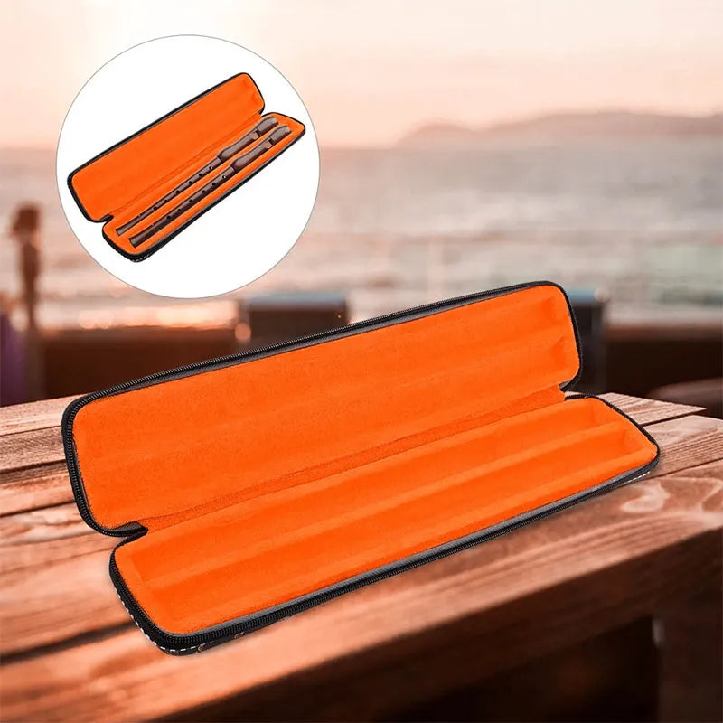Boîte à flûte en bambou, antichoc, résistante à l'humidité, étui pour flûte, sac, accessoires, protection du transport des flûte