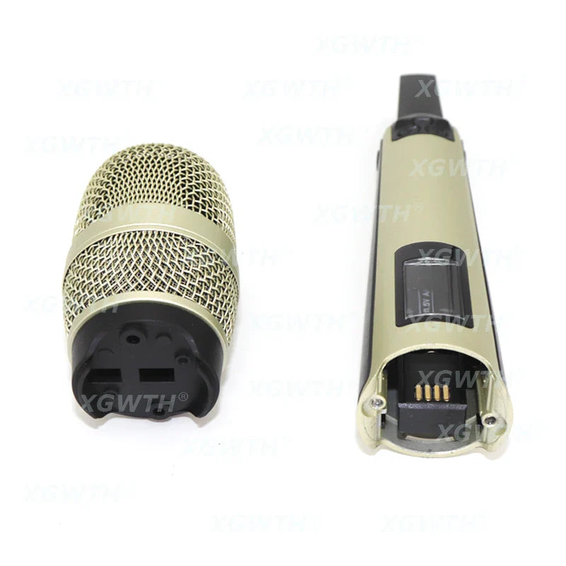 Réparation de remplacement pour Microphone portable sans fil UHF, couvercle SKM9000, boîtier de micro, Tube à tête sphérique en maille, accessoires de corps
