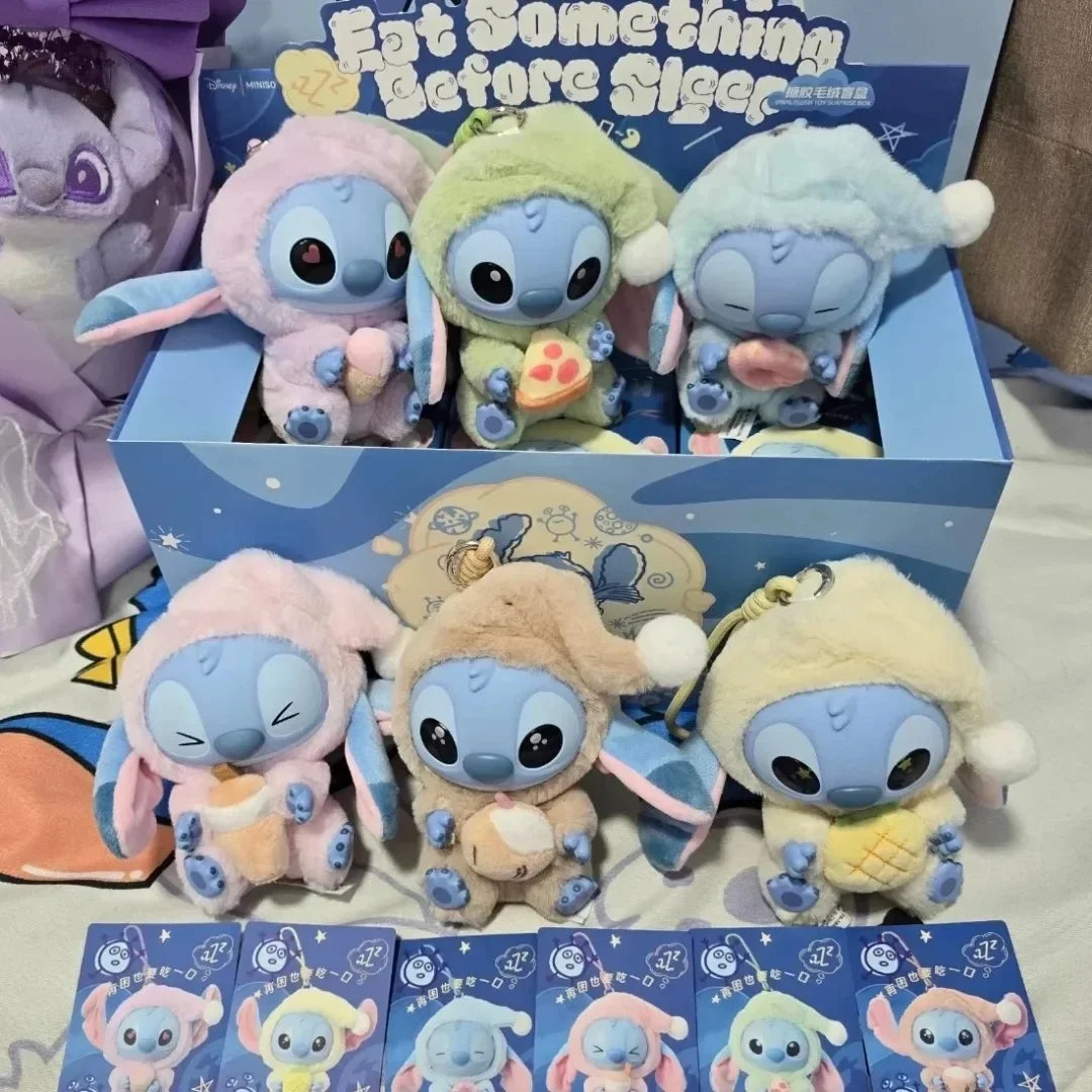 Stitch Gotta Have Bite Series Plush Keychain Blind Box Cute Anime Character Surprise Toy