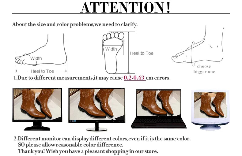 Bottes de cowboy Western Ods pour femmes en cuir véritable brodé, bout pointu, mi-mollet, style rétro, décontractées, de haute qualité