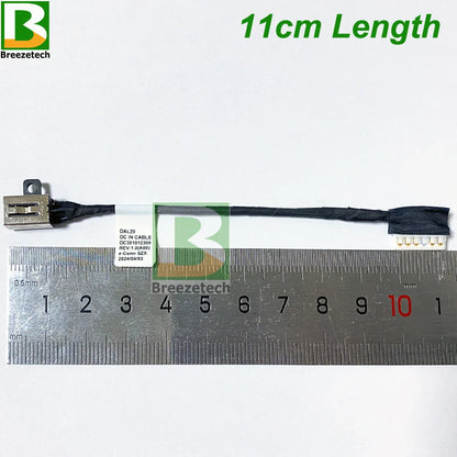 Laptop DC Power Jack Plug Socket Wire Cable Connector for Dell Inspiron 15 3593 3482 3580 3582 3583 3585 DC301012300 P75F 0228R6