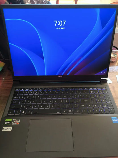 2024 Acer Nitro Dragon Gaming Laptop 16 Inch 2.5K 165Hz IPS Screen Netbook Ryzen R7-7435H 32GB 1TB RTX4060 Gaming Notebook PC