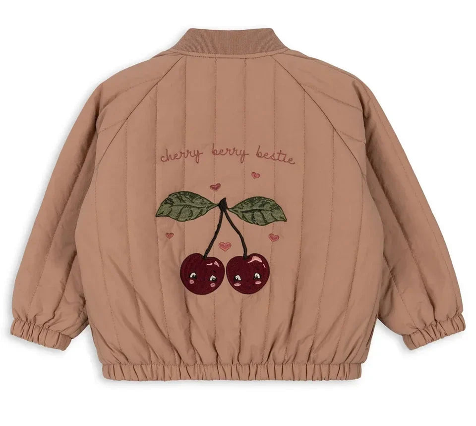 Marque KS Veste d'agneau pour enfants Manteau automne hiver Bébé garçons Coton Vêtements d'extérieur Tout-petits Filles Combinaison de vol Veste Vêtements pour enfants