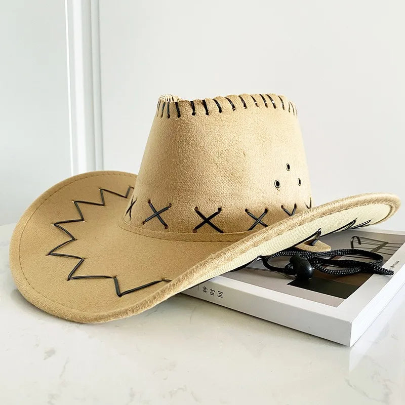 Chapeau de cowboy pour mariée, chapeau de cowgirl, accessoires de cowboy, chapeau de cowboy pour femme, NZM02