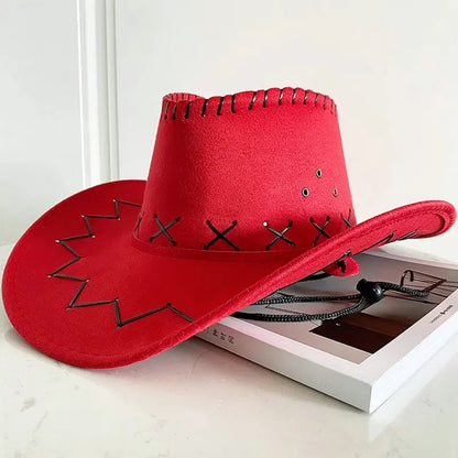 Chapeau de Cowboy Simple pour adultes, casquette de Cowgirl occidentale, accessoires de Costumes d'anniversaire d'halloween, décorations de vacances, cadeaux