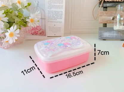 Stitch Lunch Boxes for Children Microwave Oven Heating Kids Food Container Portable School Bento Box Picnic Supplies