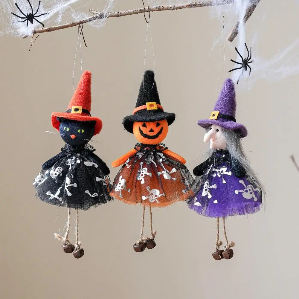 Ghost/Witches Halloween Pendant Haunted Pumpkin/Black Cat Black Cat Hangings Pendant Cute Scary Halloween Ornament