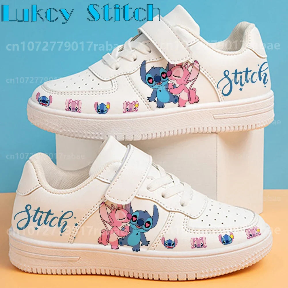 Baskets Lilo Stitch pour enfants, baskets pour enfants, chaussures de sport décontractées pour étudiants, chaussures de basket-ball pour filles et garçons