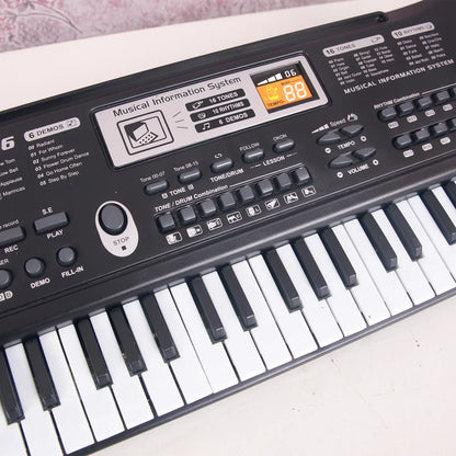 61 touches noir musique numérique clavier électronique Piano électrique enfants Instrument de musique