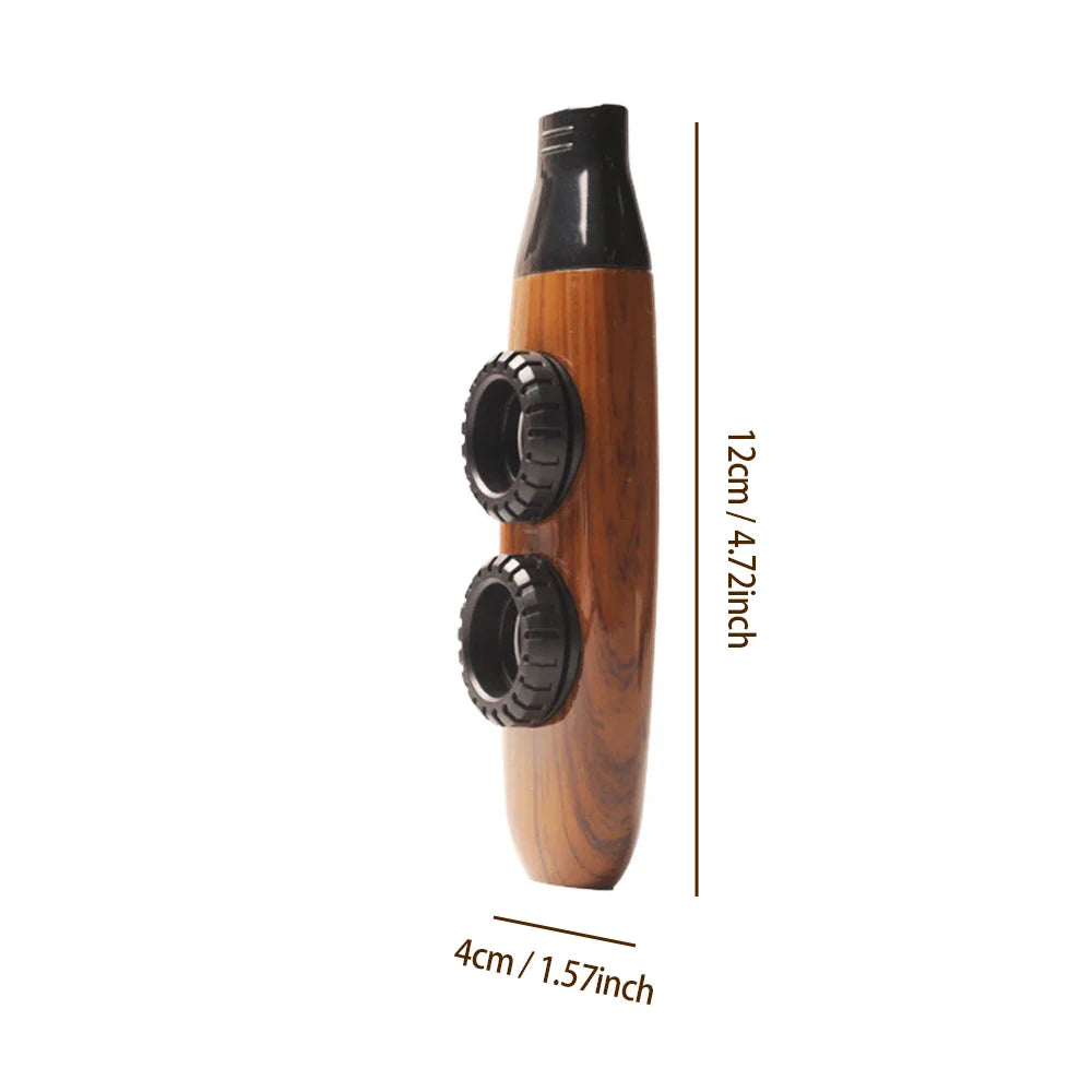 Double Film Kazoo Double trou Kazoo guitare partenaire Kazoo flûte de poche Kazoos pour adultes petits Instruments
