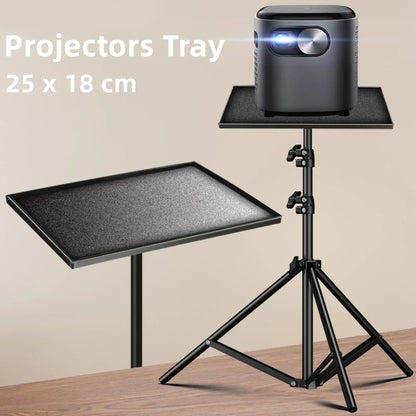 Nouveau plateau de projecteur 1 * plateau de projecteur 1/4 vis 100% tout neuf 25*18 cm cm (L * W) noir pour trépied support de haute qualité