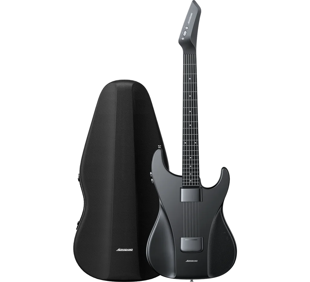 AeroBand – guitare électrique détachable, corde en Silicone indolore, tout-en-un, 9 Styles sonores, basse acoustique avec port micro