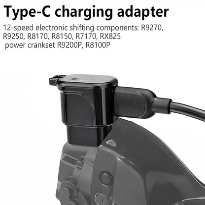 ATWEINA – adaptateur de chargeur de batterie de vélo 12 vitesses, pour équipement de cyclisme 12S 12V Shimano Di2 Dura-Ace R9200/Ultegra R8100/105 R7100