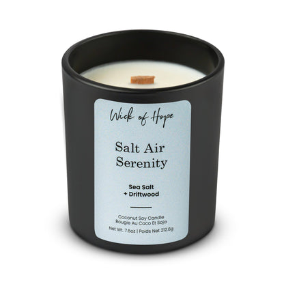 Salt Air Serenity Candle | Sea Salt + Driftwood