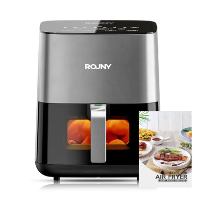 5L Air Fryer, Electric Hot fryer Oven Oilless Cooker with Touch Control & Nonstick Basket & Visible Window, Family Size