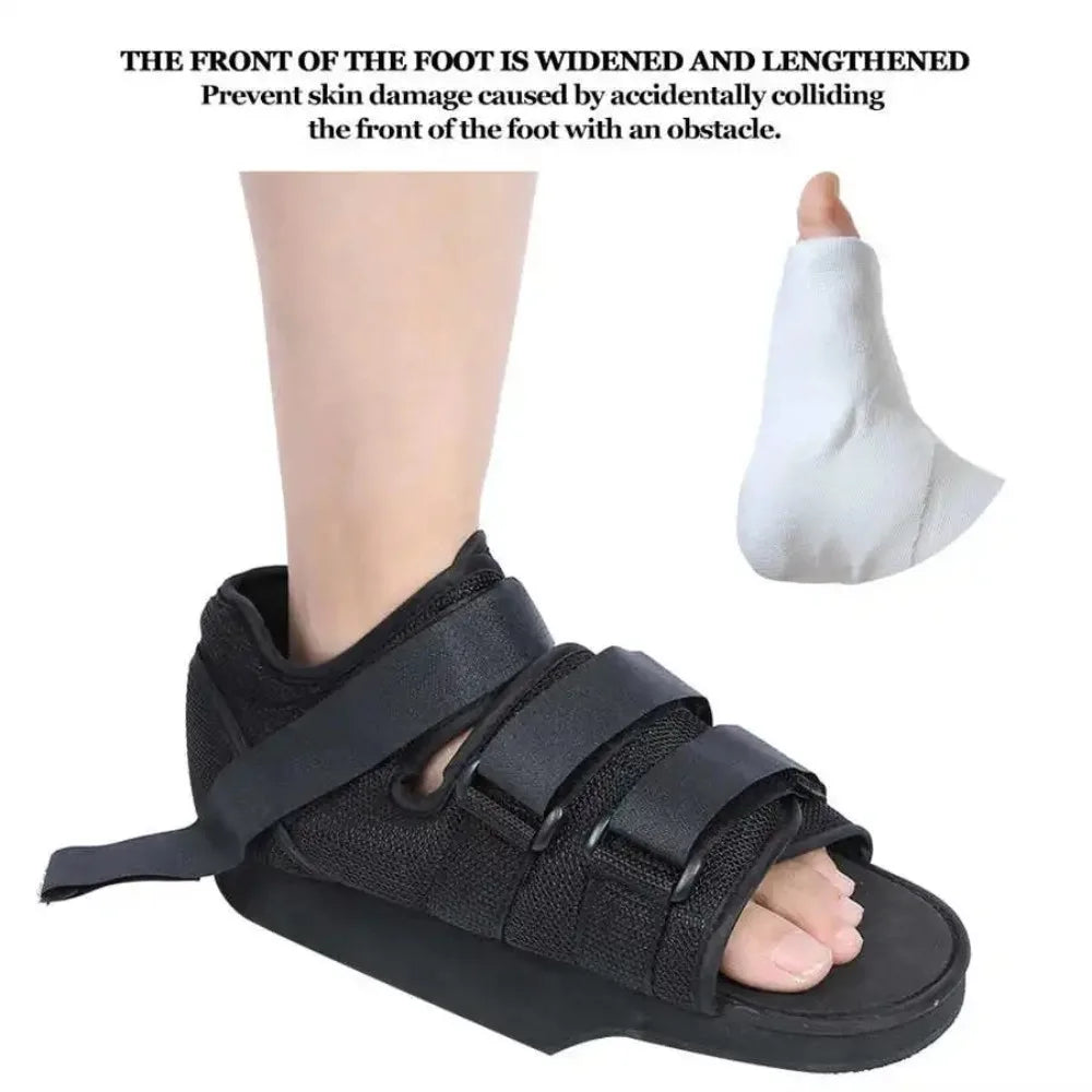 Attelle plantaire, attelle orthopédique pour orteils, orthèse de pied, chaussure de Fracture du pied, chaussures chirurgicales, botte de marche postopératoire
