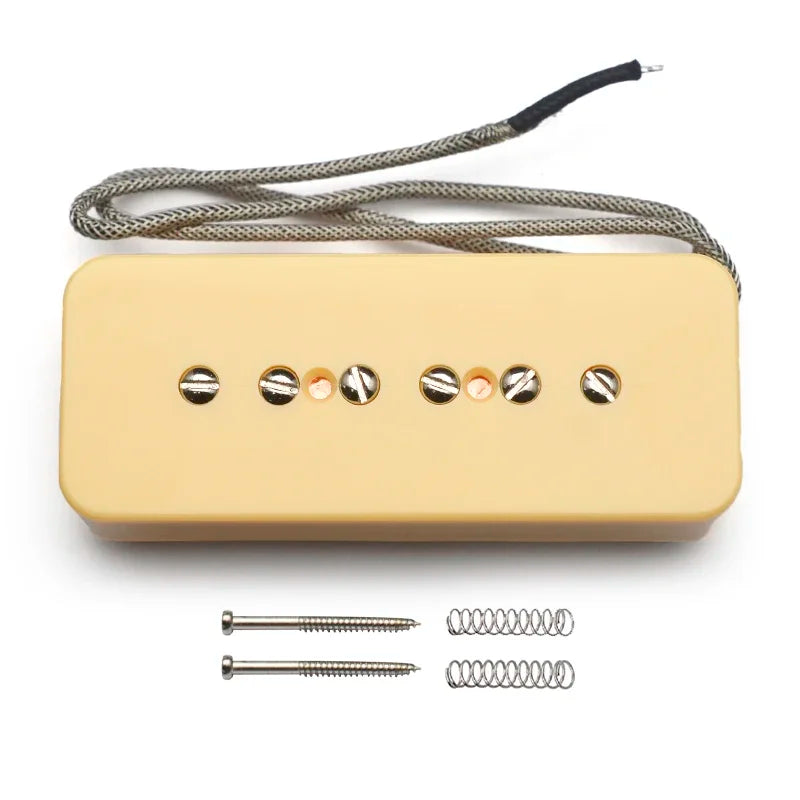 Alnico 5 aimant P90 Style micro double bobine micro silencieux Humbucker 6K/9K pour guitare électrique