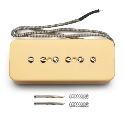 Alnico 5 aimant P90 Style micro double bobine micro silencieux Humbucker 6K/9K pour guitare électrique