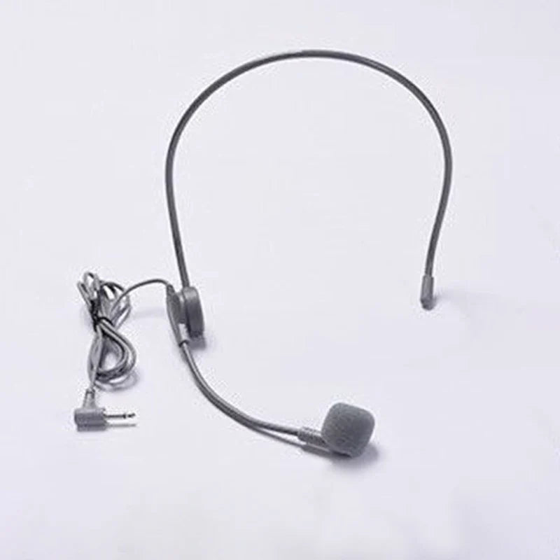 Microphone filaire professionnel monté sur la tête pour haut-parleur, mégaphone, guide touristique, conférence, enseignant, confrontMic, performance sur scène, 3.5