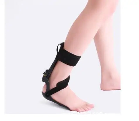 Orthèse en fibre de carbone pour le traitement du pied tombant suite à un AVC, une hémiplégie, un patient âgé ou souffrant de stréphendopodie, soutien de la cheville, 1 pièce.