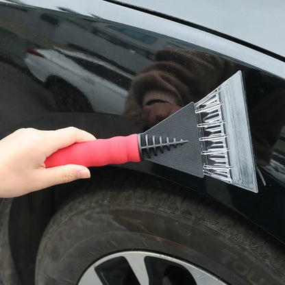 Ice Scraper for Car, Windshield Ice Breaker, Quick Clean, Glass Brushes, Snow Removal Tool, Automotive Window, Winter Snow Brushes, Shovel