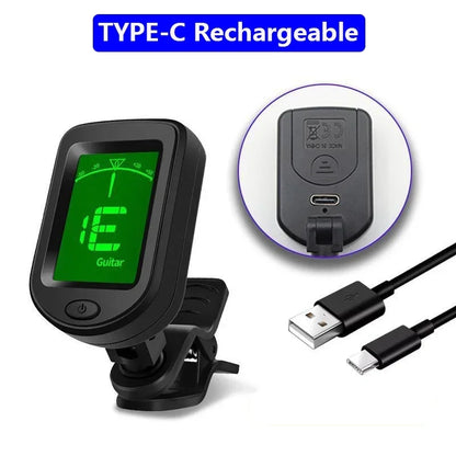 Folk guitar tuner Violin Folk Music Guzheng Pipa Erhu Twelve Average Rhythm Multifunctional Sound Crafting Device