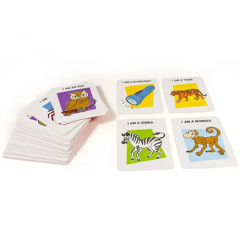 Jeu de société de devinettes d'image pour enfants, jeu pour enfants, jeux interactifs Parent-enfant pour la famille, jeux de fête