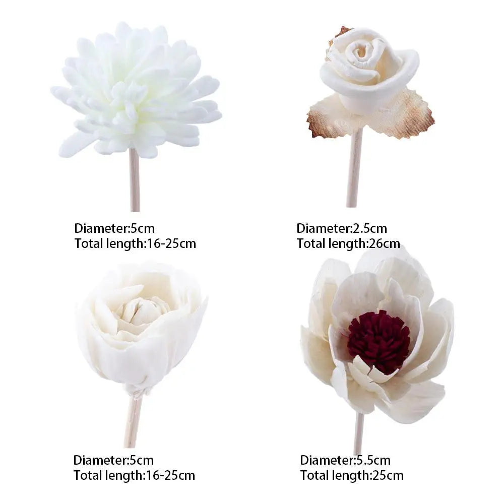 Aroma Oil Fragrance Diffuser Air Freshener Artificial Flower Aromatherapy Flower Aromatherapy Rattan  Diffuser