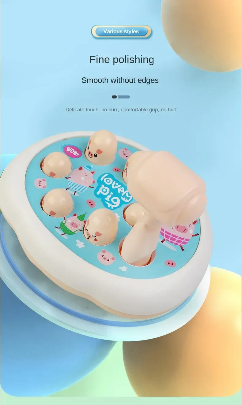 Dessin animé whac-a-taupe Montessori bébé jouet enfant en bas âge cadeau d'anniversaire éducatif thème Animal jeu de frappe Parent enfant jeu de société garçon