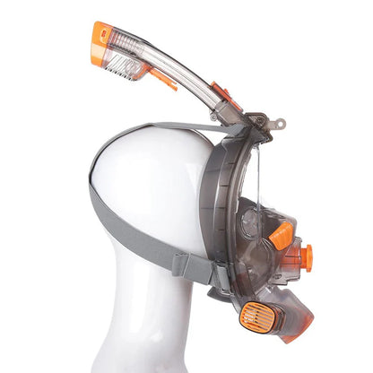 Nouveau masque de plongée sous-marine complet masque de plongée sous-marine pour adulte lunettes Anti-buée sous-marine vue large masque de natation Transparent pliable