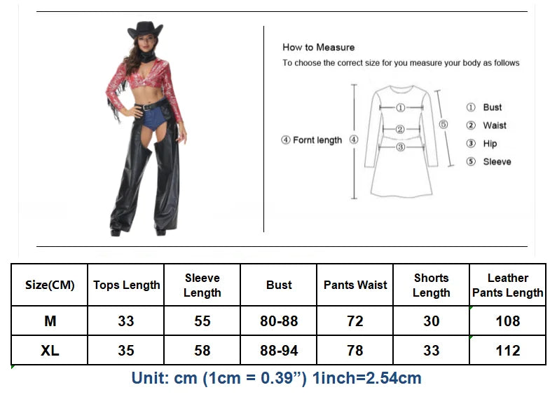 Costumes de Cowboy de ixd'Halloween pour Femme Adulte, Uniforme de Cosplay de Cowboy de l'Ouest, Gothique et Sexy, Costume de Carnaval Trempé, 6 Pièces/Ensemble