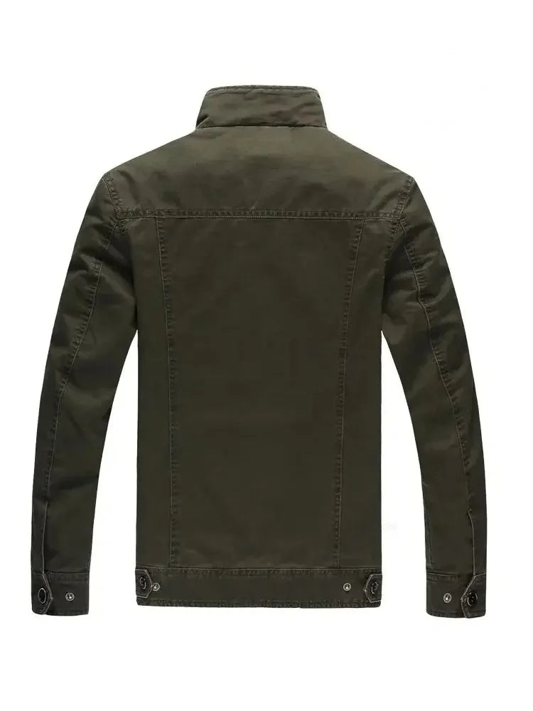 2024 New Casual Climbing pilots Jacket Men Plus Size 6XL Jaqueta Masculina working clothes Spring Autumn Cargo Mens Jackets Coat