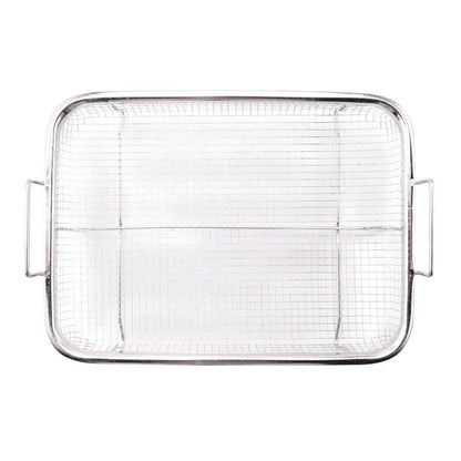 B82B-Air Fryer Basket For Oven,Stainless Steel Crisper Tray And Pan, Deluxe Air Fry In Your Oven, 4-Piece Set, For The Grill