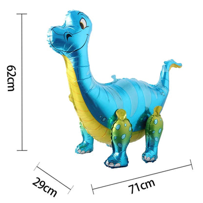 3D Self standing Dinosaur Tyrannosaurus Animal Balloons for Birthday Party Baby Shower Decoration Kit Inflatable Party Supplies