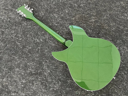 electric guitar，metallic green color,360 12strings，2-Piece Pickup，Rosewood Fingerboard，high quality guitar，free shipping
