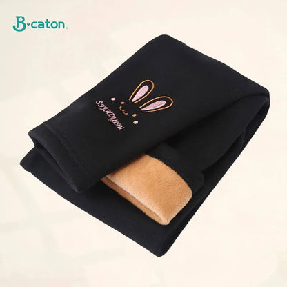 Automne hiver enfants fille Legging épaissir chaud enfants fille chaud en peluche Legging pantalon taille élastique Leggings enfants pantalons
