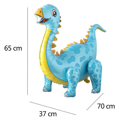 3D Self standing Dinosaur Tyrannosaurus Animal Balloons for Birthday Party Baby Shower Decoration Kit Inflatable Party Supplies