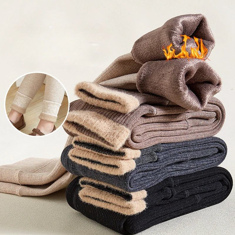 Leggings d'hiver pour enfants, pantalon avec sourire extra, pour filles