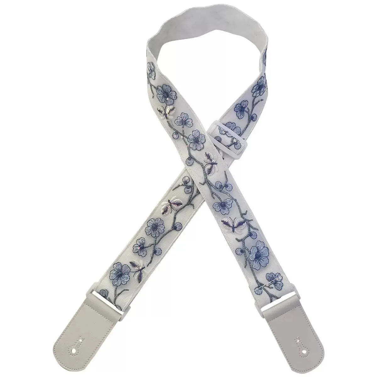 Sangle de guitare pour guitare électrique et acoustique, bandoulière réglable et résistante en dentelle, accessoires de guitare, sangle de guitariste