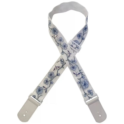Sangle de guitare pour guitare électrique et acoustique, bandoulière réglable et résistante en dentelle, accessoires de guitare, sangle de guitariste