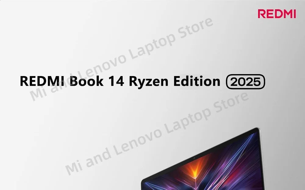 REDMI Book 14 2025 NEW R5-7535H Radeon 660M/R7-7735H Radeon 680M 16GB+512GB 14inch FHD 60Hz Screen