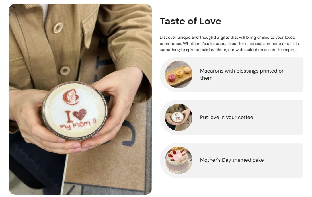 Evebot Food-grade Portable PrintPen Handheld Inkjet Printer Specifically for Food Surfaces Perfect for Coffee Macaron Cakes