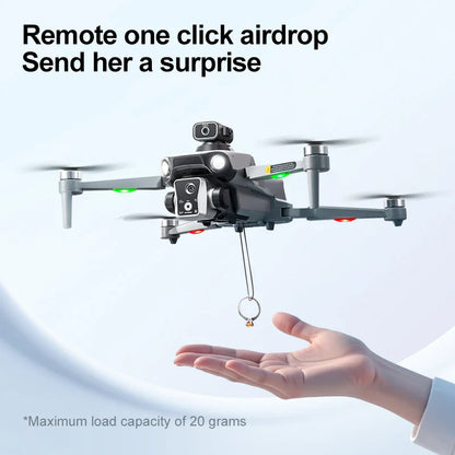 K19 Max Drone caméra HD 5G WIFI professionnel photographie aérienne Drone sans brosse flux optique évitement d'obstacles quadrirotor jouets
