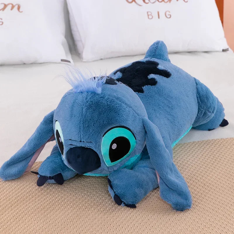 Peluche Stitchou de 100 cm, grande taille, oreiller long, jouet pour fille, jambes serrées, cadeau d'anniversaire pour enfant