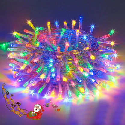 LED lumières de noël 5/10/20M 220V étanche fée lumières extérieur jardin arbre maison Halloween fête vacances décoration éclairage