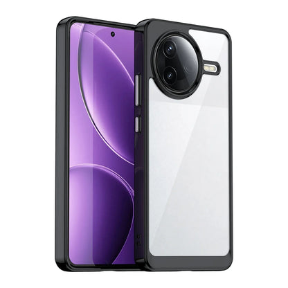 Soft border + hard Acrylic back Coque Fundas coverage Case For Xiaomi ( Redmi K80 / Poco F7 Pro ) Clear covers ????? Phone Cases