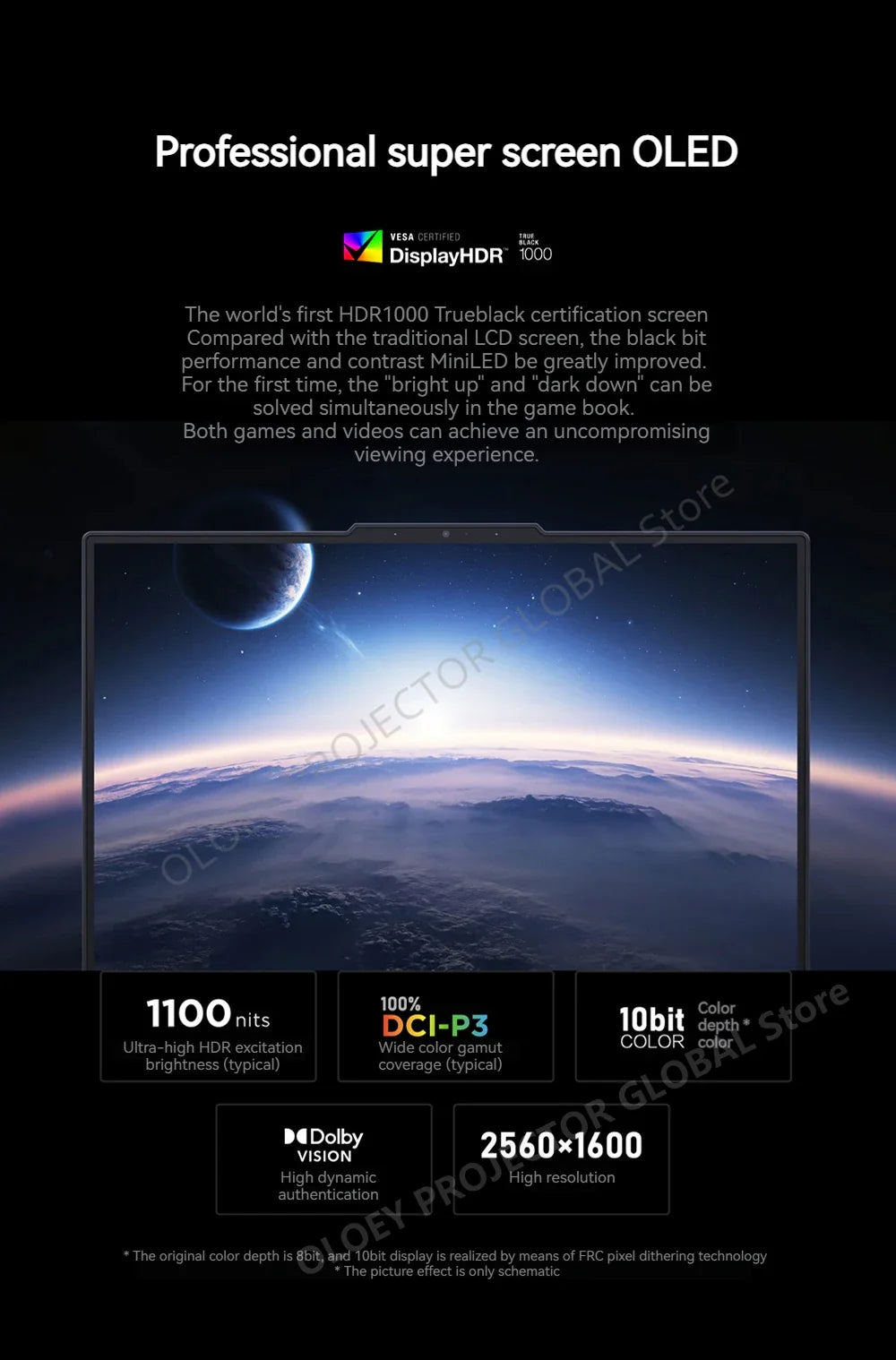 LENOVO LEGION Y9000P 2025 Ultra9 275HX RTX5060/RTX5070 32GB 1TB 16inch 2.5K 240Hz OLED DCI-P3 Screen