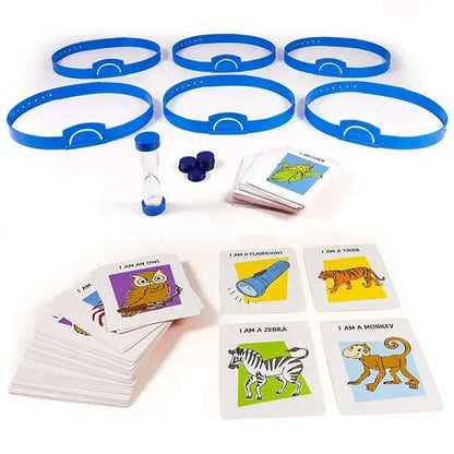 Jeu de société de devinettes d'image pour enfants, jeu pour enfants, jeux interactifs Parent-enfant pour la famille, jeux de fête